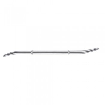 Hank Uterine Dilator Fig. 17/18 Brass - Chrome Plated, 26.5 cm - 10 1/2" Diameter 8.5 - 9.0 mm Ø